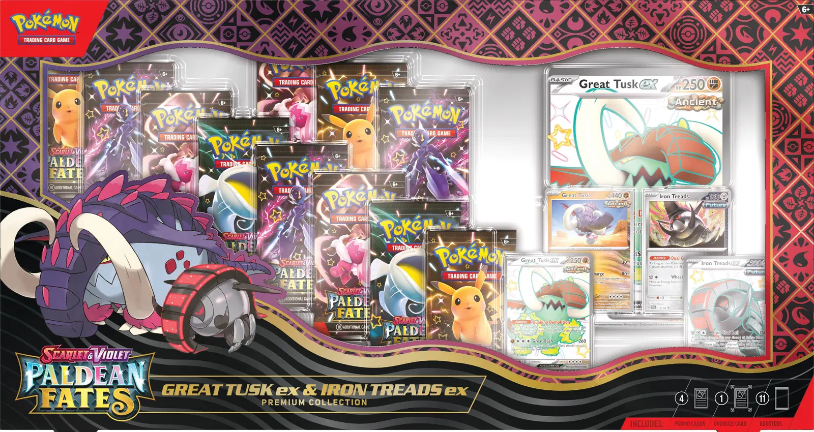 Coffret Great Tusk ex & Iron Treads ex Premium Collection : 1/1